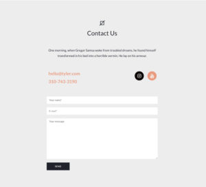 StoreB5 Contact Main